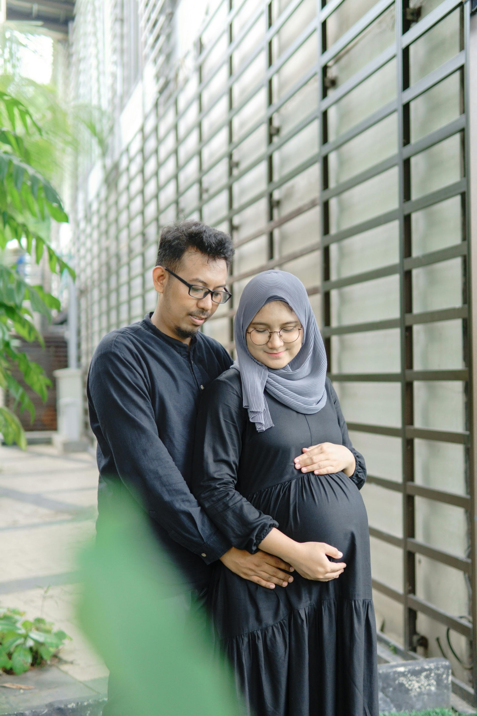 Couple standing together